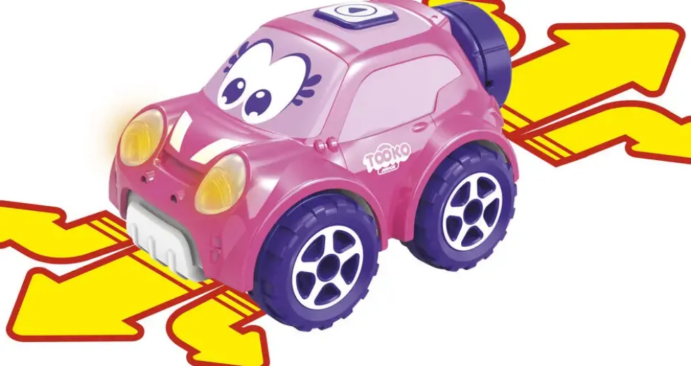 TOOKO - VOITURE TELECOMMANDEE ROSE FONCTION SUIS MOI