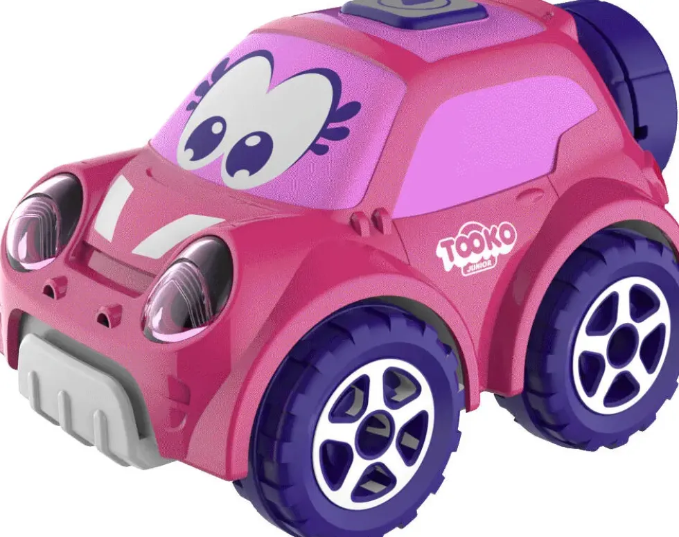 TOOKO - VOITURE TELECOMMANDEE ROSE FONCTION SUIS MOI