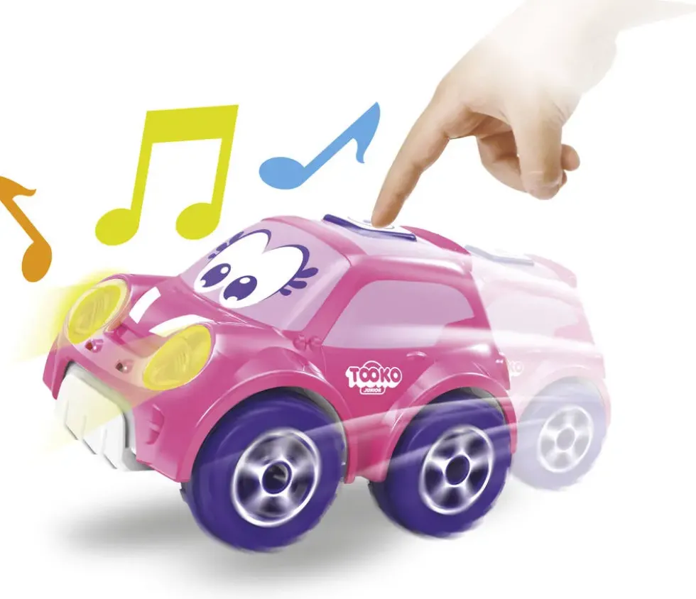 TOOKO - VOITURE TELECOMMANDEE ROSE FONCTION SUIS MOI
