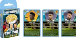 TOP TRUMPS WORLD FOOTBALL STARS TOP 200 PACK N°3