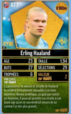 TOP TRUMPS WORLD FOOTBALL STARS TOP 200 PACK N°3