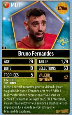 TOP TRUMPS WORLD FOOTBALL STARS TOP 200 PACK N°3