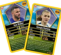TOP TRUMPS WORLD FOOTBALL STARS TOP 200 PACK N°2
