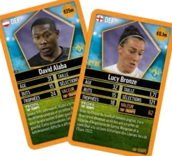 TOP TRUMPS WORLD FOOTBALL STARS TOP 200 PACK N°6
