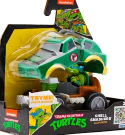 TORTUE NINJA - VOITURE TURBO EXPLOSIVE LEONARDO