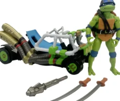 TORTUES NINJA - BUGGY VEHICULE DELUXE AVEC FIGURINE 12 CM -