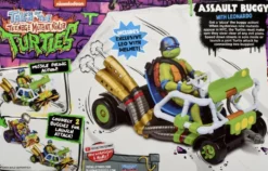 TORTUES NINJA - BUGGY VEHICULE DELUXE AVEC FIGURINE 12 CM -