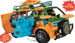 TORTUES NINJA - CAMION PIZZA DE COMBATS DES TORTUES NINJA