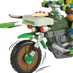 TORTUES NINJALEONARDO - VEHICULE DELUXE AVEC FIGURINE 12 CM