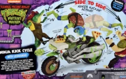 TORTUES NINJALEONARDO - VEHICULE DELUXE AVEC FIGURINE 12 CM