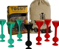 TOSSIT ROUGE-CYAN