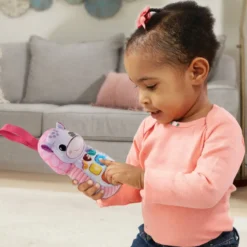 TOUDOUX ALLO BEBE- UN TELEPHONE HIPPOPOTAME ROSE