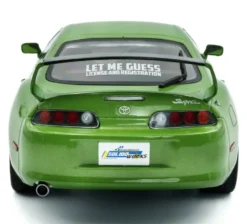 1/18 TOYOTA SUPRA MK4 (A80) SOLIDO WORKS GREEN 1993