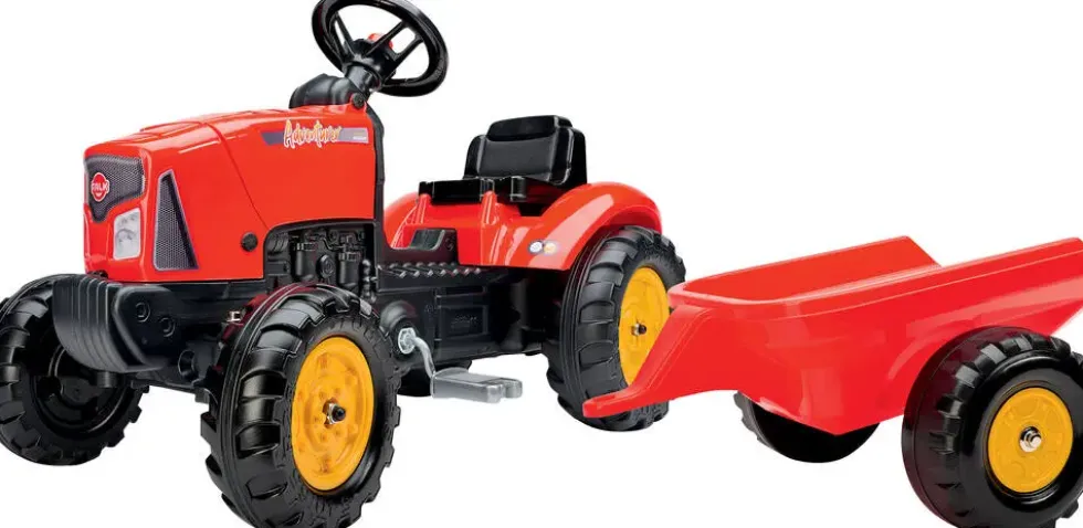 TRACTEUR A PEDALES AVEC CAPOT OUVRANT