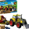 TRACTEUR AVEC RECOLTEUR DE POMMES DE TERRE 72161