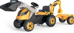 TRACTEUR BUILDER MAX + REMORQUE