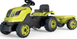 TRACTEUR FARMER XL VERT+REMORQUE