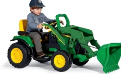 TRACTEUR JOHN DEERE GROUND LOADER 12V