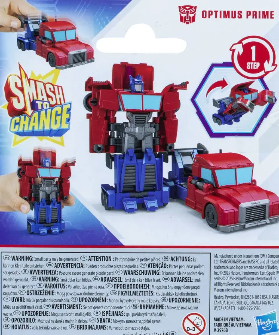 TRANSFORMERS - EARTHSPARK SMASH CHANGERS- FIGURINE