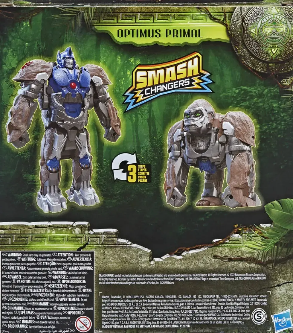 TRANSFORMERSFIGURINE RISE OF THE BEASTS SMASH CHANGERS