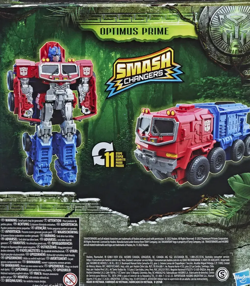 TRANSFORMERSFIGURINE RISE OF THE BEASTS SMASH CHANGERS