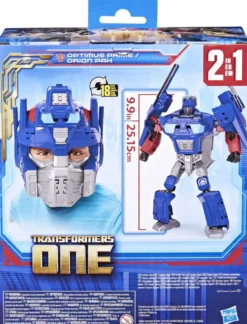 TRANSFORMERS ONE FIGURINE MASQUE 2-EN-1 OPTIMUS PRIME ORION