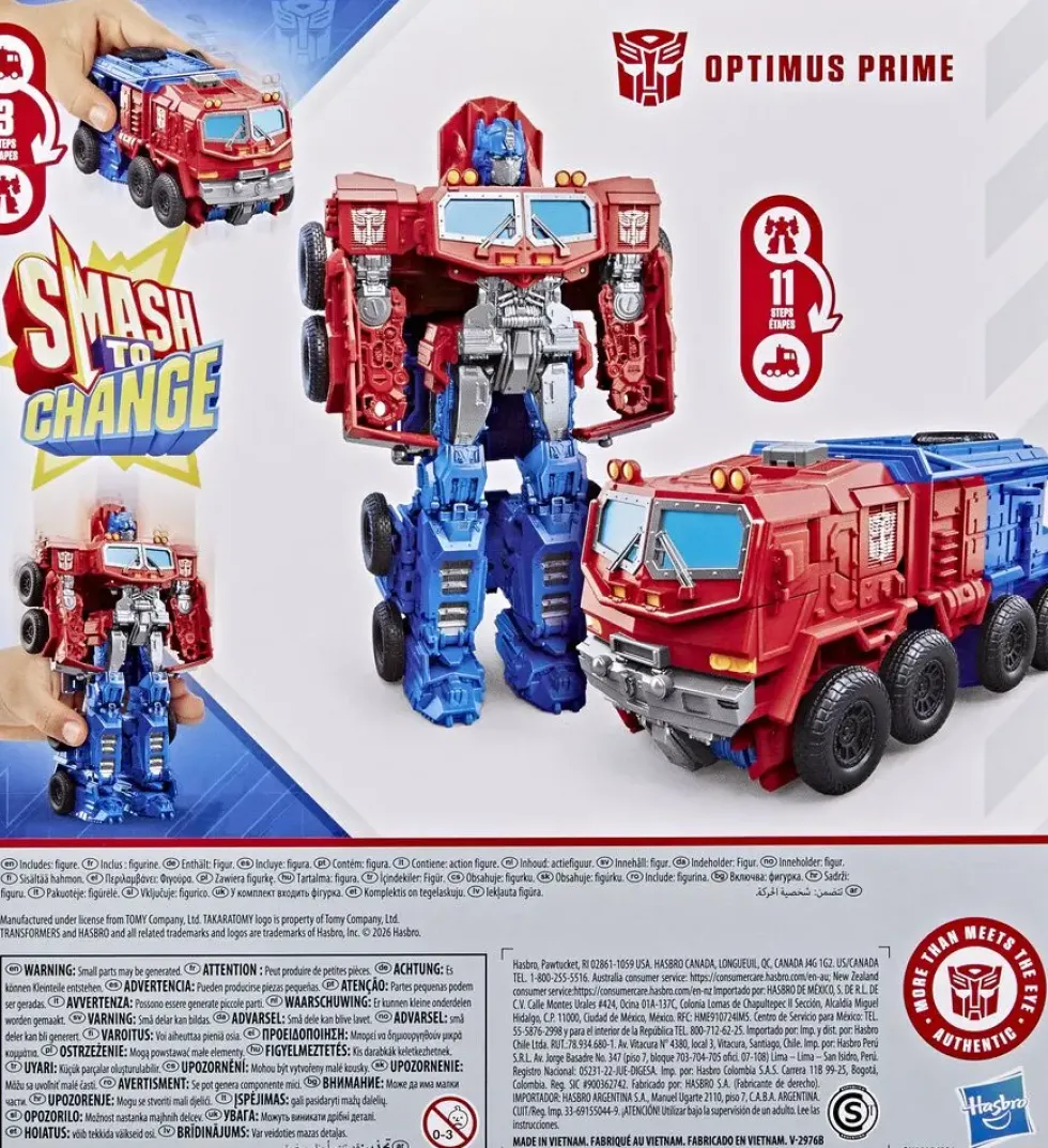 TRANSFORMERS SMASH CHANGERS OPTIMUS PRIME