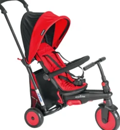 TRICYCLE EVOLUTIF PLIABLE 6 EN 1 STR3 ROUGE