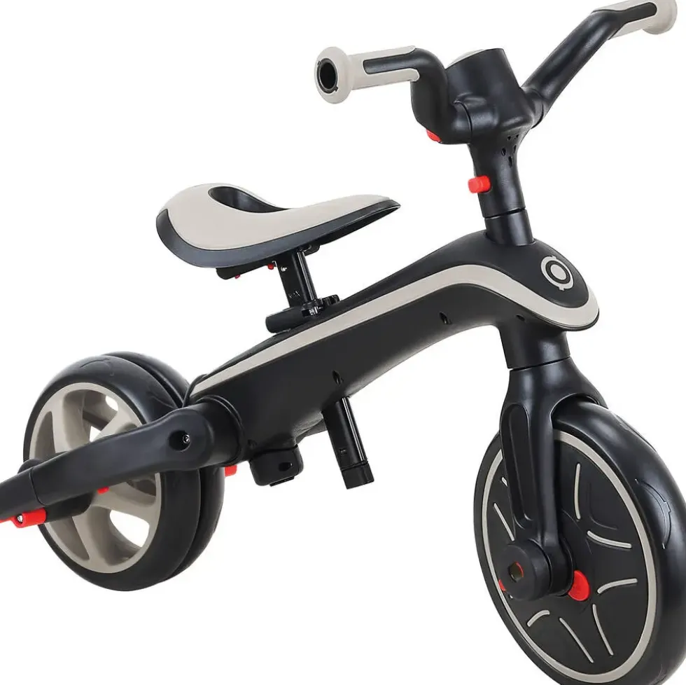 TRICYCLE EXPLORER 4-EN-1 EVOLUTIF ET PLIABLE - TAUPE