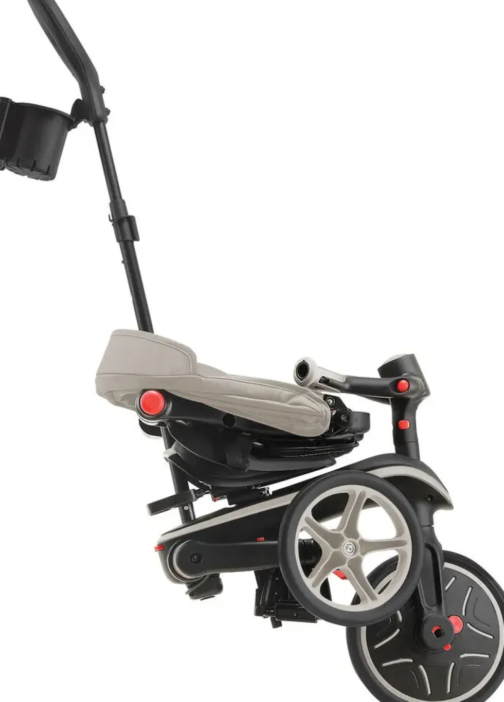 TRICYCLE EXPLORER 4-EN-1 EVOLUTIF ET PLIABLE - TAUPE