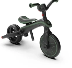TRICYCLE EXPLORER 4-EN-1 PLIABLE ET EVOLUTIF VERT OLIVE