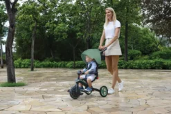 TRICYCLE EXPLORER 4-EN-1 PLIABLE ET EVOLUTIF VERT OLIVE