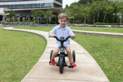 TRICYCLE EXPLORER 4-EN-1 PLIABLE ET EVOLUTIF VERT OLIVE