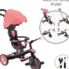 TRICYCLE EXPLORER 4 EN 1 V2 -ROSE CORAIL