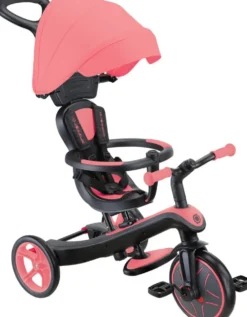 TRICYCLE EXPLORER 4 EN 1 V2 -ROSE CORAIL