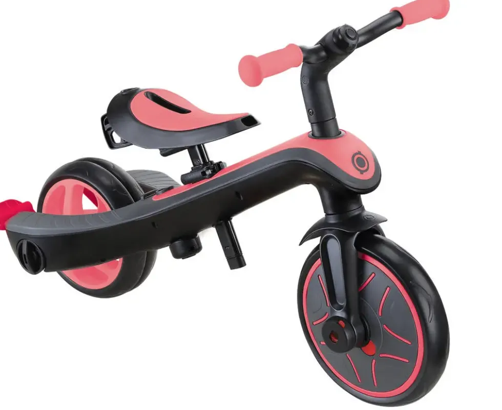 TRICYCLE EXPLORER 4 EN 1 V2 -ROSE CORAIL