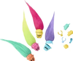 TROLLS 3 - COFFRET CLUB DE CRISTAL - HAIR POPS