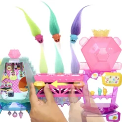TROLLS 3 - COFFRET CLUB DE CRISTAL - HAIR POPS