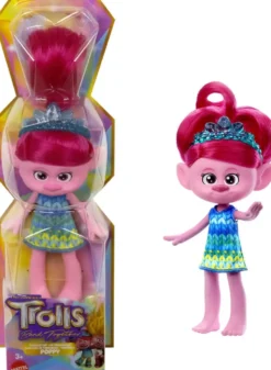 TROLLS 3 -POUPEE POPPY - HAIR POPS