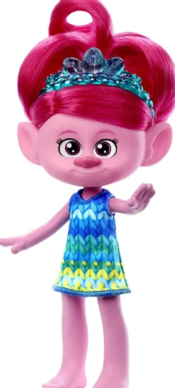 TROLLS 3 -POUPEE POPPY - HAIR POPS