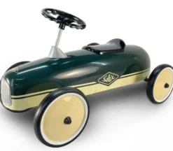 TROTTEUR SOLEX METAL VINTAGE 73 CM - VERT ET BEIGE