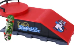 TROTTIFUN RAMPE SKATE AVEC FINGER SKATE 9.5CM AVEC PIECES DE RECHANGE
