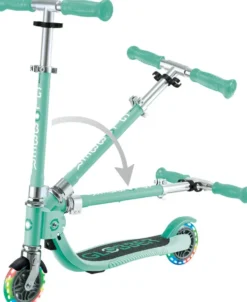 TROTTINETTE 2 ROUES FLOW FOLDABLE JUNIOR LIGHTS VERT MENTHE