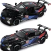TURBO CHALLENGE - BMW M8 GTE 2020 DAYTONA - DIE CAST - 1:32 - VOITURE RETRO-FRICTION - NOIR