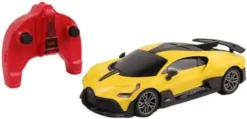 TURBO CHALLENGE - BUGATTI DIVO - 1:24 - VOITURE TELECOMMANDEE - JAUNE