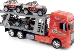 TURBO CHALLENGE - CAMION DAKAR AVEC 4 VOITURES