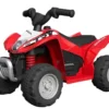 TURBO CHALLENGE - PORTEUR ELECTRIQUE - QUAD HONDA VTA ROUGE