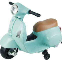 TURBO CHALLENGE - PORTEUR ELECTRIQUE - MINI VESPA GTS VERT D'EAU