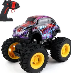 TURBO CHALLENGE - SPIDER BUGGY - EXTREME MONSTER - VOITURE TELECOMMANDEE - VIOLET - 1:18