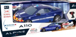 TURBO CHALLENGE - 1:16 VOITURE RADIOCOMMANDEE ALPINE A110 GENDARMERIE